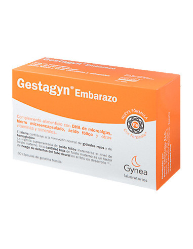 Gestagyn embarazo 30 caps